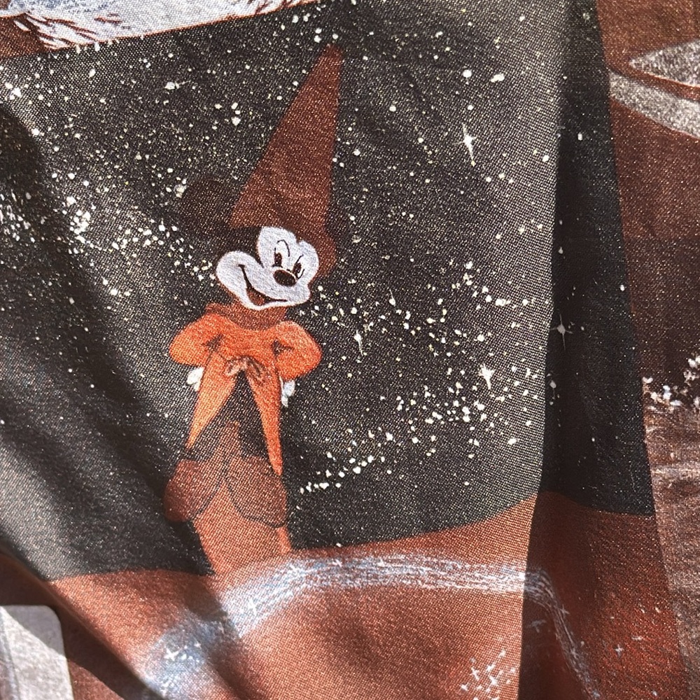 Vintage Guys 1970s Disney Kensington Mickey Mouse Shirt Small Shirt